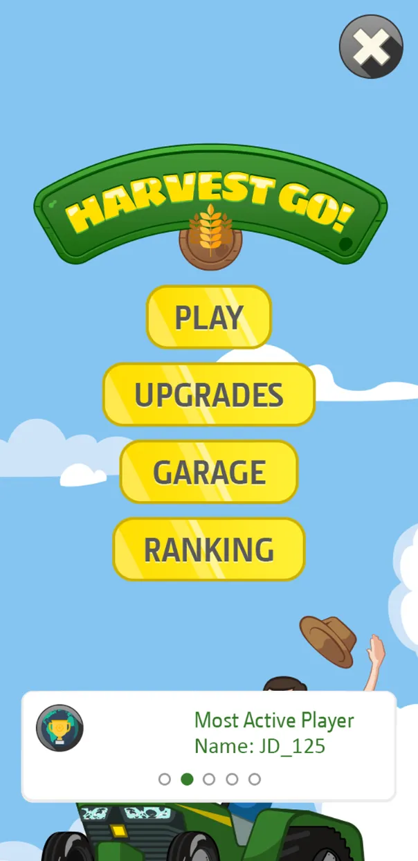 Harvest Go! Game screen